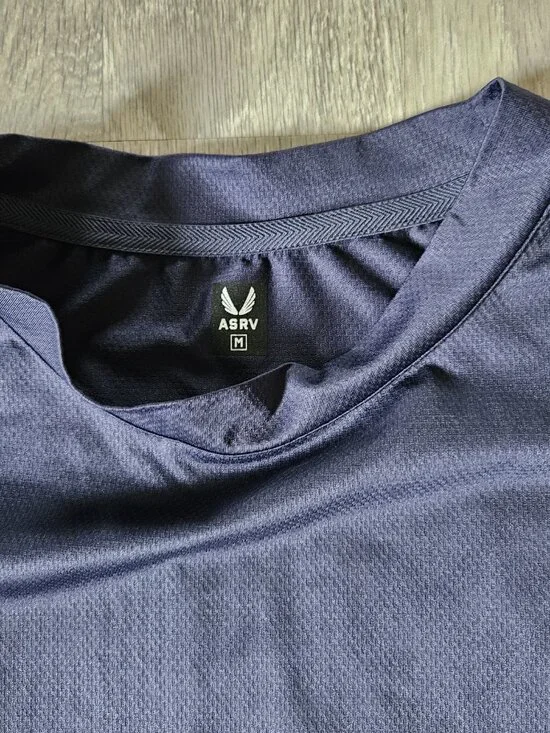 Asrv Navy Blue Oversized Tee Size M - Picture 3 of 5